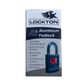 500 Series'  40mm (KD) PADLOCK 'AL13' *RED* - S/STEEL SHKL.