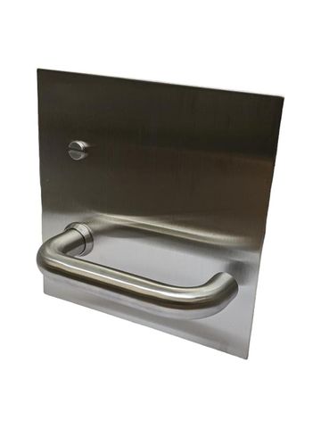 162 SERIES SQ. EXTERNAL PLATE - EMERG. TURN & LEVER - LEFT