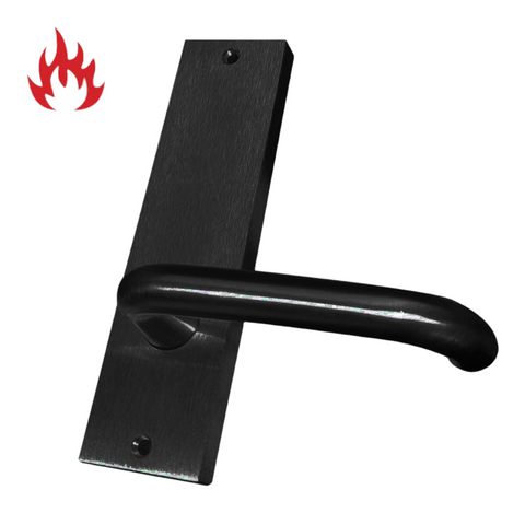 'Square End' - INT PLATE - LEVER ONLY - *Matte BLACK*