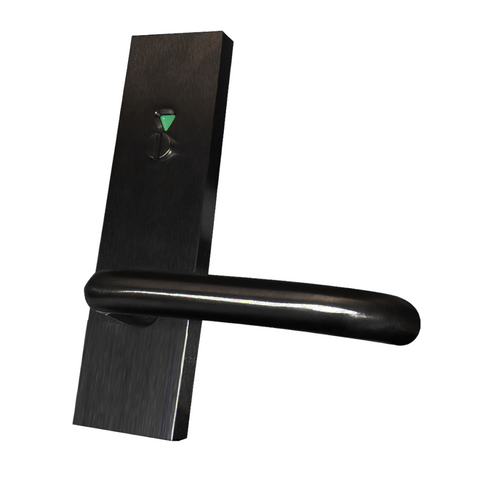 'Square End' - EXT PLATE - EMERGENCY TURN, INDICATOR & LEVER - *Matte BLACK*