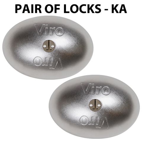 'High Security' VAN LOCK (2 x) - PAIR of Locks (Keyed Alike)