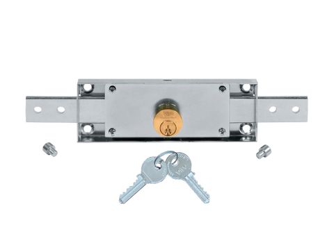 Medium Heavy Duty ROLLER SHUTTER LOCK (155 x 55mm) *Loose Pin*