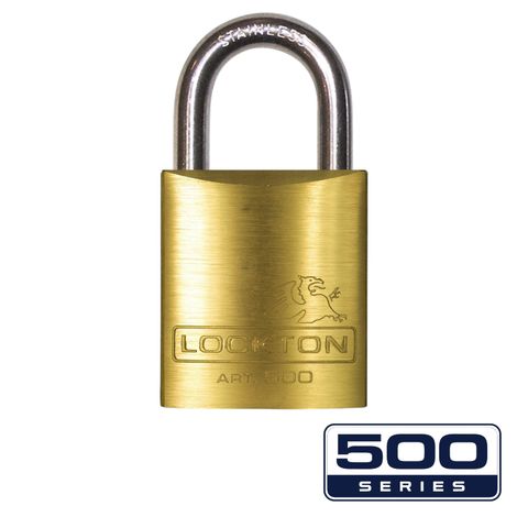 '500-SERIES&trade;' 45mm (KA) PADLOCK - S/STEEL SHKL.