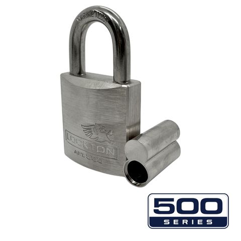 '500-SERIES&trade;' 50mm (ALB) PADLOCK - S/STEEL SHKL.