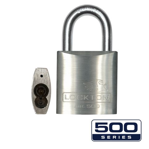 '500-SERIES&trade;' 50mm (ALC) PADLOCK - S/STEEL SHKL.