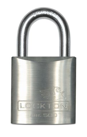 500 Series' 50mm (KA) PADLOCK - S/STEEL SHKL.