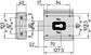 'V90' Electric GATE LOCK (Universal Handing) 70mm B/set - Horizontal - Latching Deadbolt *Galvanised Steel*