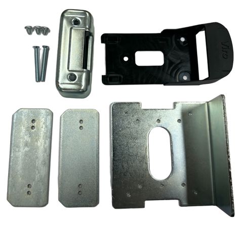 Accessory Horizontal INSTALLATION KIT - for V06 Electric Gate Lock *Galvanised Steel*