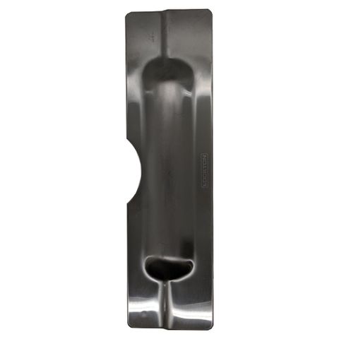 STRIKE SHIELD (BLOCKER PLATE) to suit Cylindrical Locks *Concealed Fix* *Matte Black*