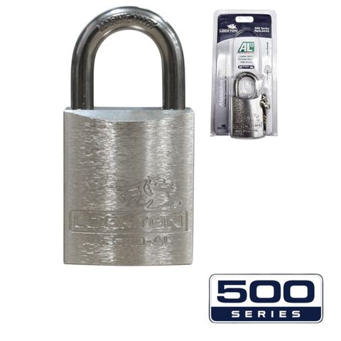 '500-SERIES&trade;'  45mm (KD) PADLOCK HANG PACK *SILVER* - S/STEEL SHKL.
