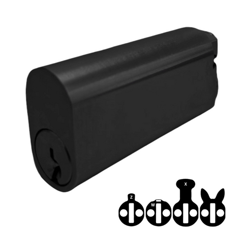 570 OVAL CYL. *EXTENDED* 62mm (KD) *Matte Black*