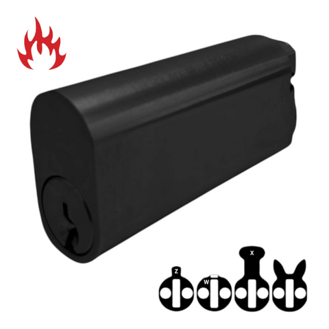 570 OVAL CYL. *EXTENDED* 62mm (KD) *Matte Black*