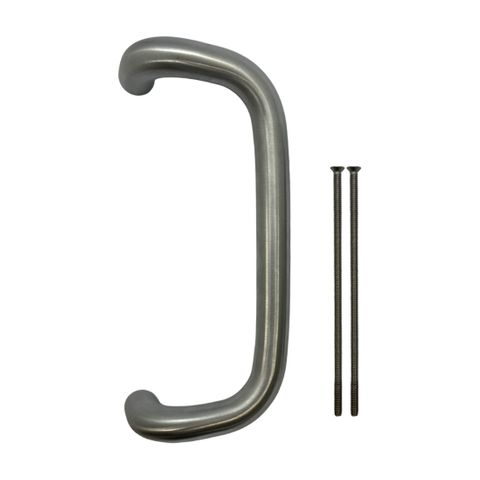 Narrow Stile OFFSET FIXED “D” HANDLE – suits  Art.  NSQ-04V-SCP & NSQ-05V-SCP &  NRND-04V-SCP