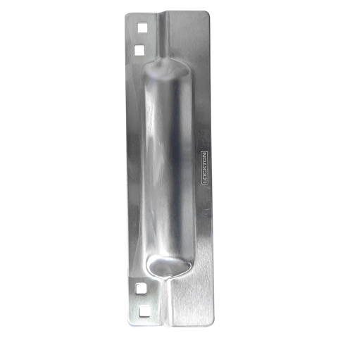 STRIKE SHIELD (Blocker Plate) to suit 60mm Mortice & 127mm B/Set Locksets (VISIBLE Fix) *Stainless Steel*