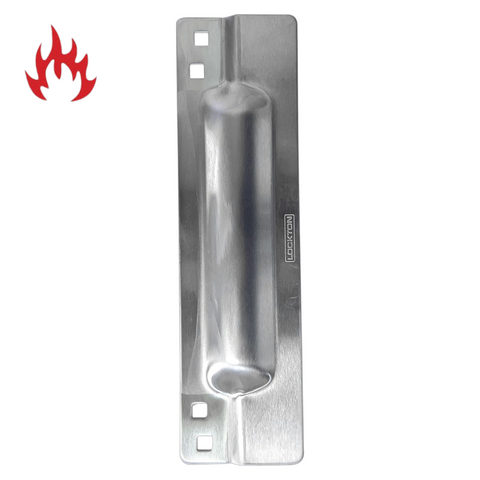 STRIKE SHIELD (Blocker Plate) to suit 60mm Mortice & 127mm B/Set Locksets (VISIBLE Fix) *Stainless Steel*