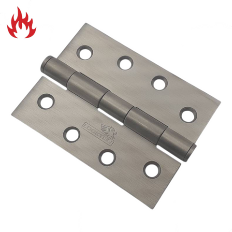 'Fixed Pin' DOOR HINGE 100x 75mm (2.5mm) *304 Stainless Steel*
