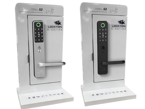 CADELL52 DISPLAY STAND (White / Mini Door) - fitted with Art. CADELL52-XXX-ML60