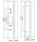 Wide Mortice (Deadbolt) REBATE KIT (ML60-DB) -  Double Door Kit