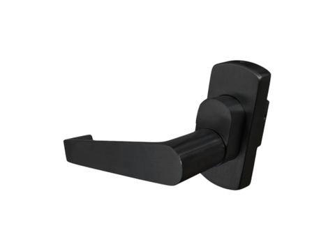 590 Mortice Lock OVAL CYL. ESCAPE LEVER *MATTE BLACK*