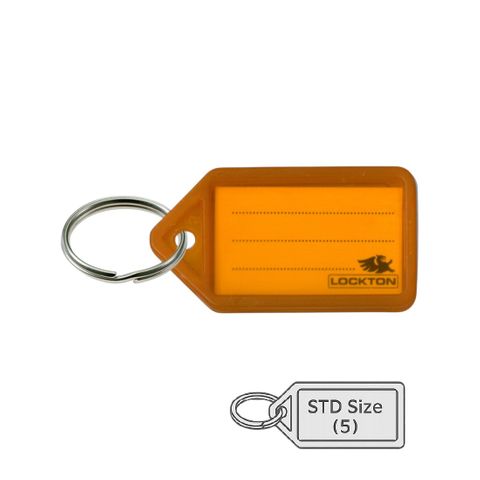 KEY TAGS (VIVID) *Orange* - Pkt of 20