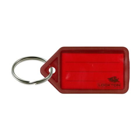KEY TAGS *Red* - Pkt of 20