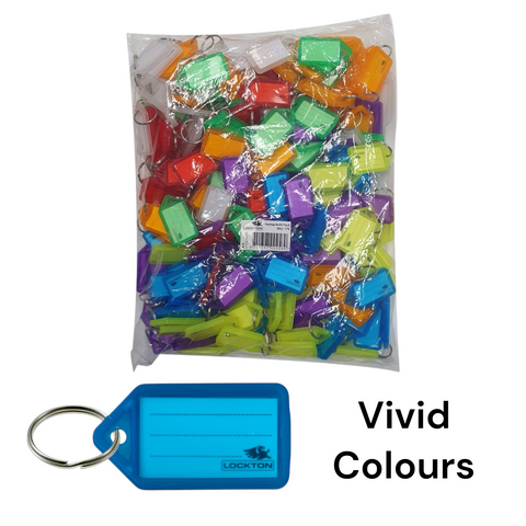 'Refill' KEY TAGS - VIVID Colours - 175 Tags