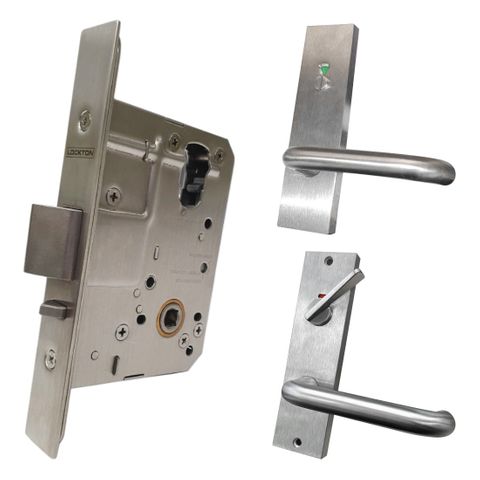 '60mm' Mortice Lock KIT7 (INDICATING DA TOILET) - Inc. Lock & Furniture