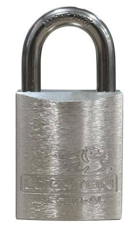 500 Series'  45mm (KA) PADLOCK 'AL13' *SILVER* - S/STEEL SHKL.