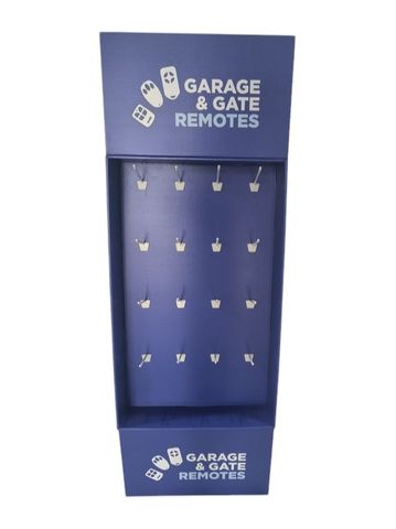 ' Garage&Gate ' Freestanding DISPLAY STAND - 16 Hooks