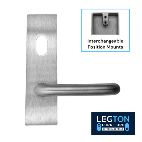 'LEG-TON&trade;' (SQ. END) EXTERNAL - Cylinder Hole & Lever