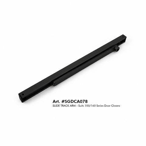 Accessory '160 Series' SLIDING TRACK ARM (Slide Rail) *Matte Black*