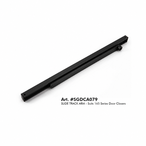 Accessory '165 Series' SLIDING TRACK ARM (Slide Rail) *Matte Black*