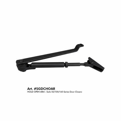 Accessory '150/160 Series' HOLD OPEN ARM *Matte Black*