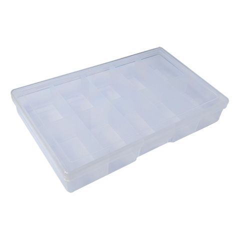 'Fischer' STORAGE BOX - 10 Compartments - 188 x 118 mm