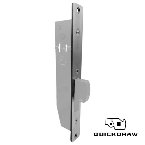 'QuickDraw&trade;' TIMBER KIT (590ML-QD-22B) for Timber Doors *Stainless Steel*