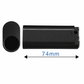 570 OVAL CYL. *EXTENDED* 74mm (ALB) *Matt Black*