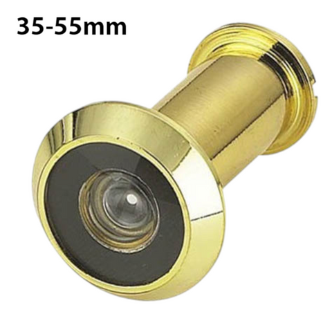 'SuperViewer' 200&deg; DOOR VIEWER - 35-55mm Door (BRASS)