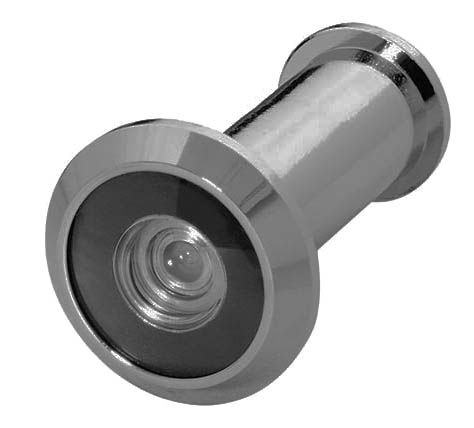 'SuperViewer' 200&deg; DOOR VIEWER - 25-45mm Door (NICKEL)