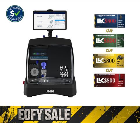 'MULTICODE NXT SINGLE' CODE MACHINE with Edge Cutters EOFY '26 (Valid till 30 June 2026)