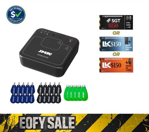 'REBADGE-2'  DEALER KIT - Advanced RFID Fob Duplicator + 25 Cloning Key Fobs EOFY '26 (Valid Till 30 JUNE 2026)
