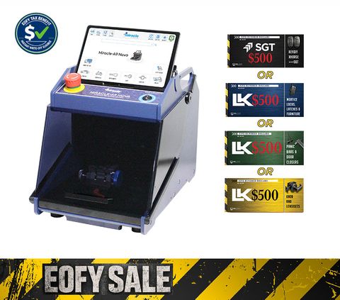 'A9 NOVA' - AUTOMATIC CODE MACHINE (Auto. & Domestic Keys) EOFY '26 (Valid Till 30 JUNE 2026)