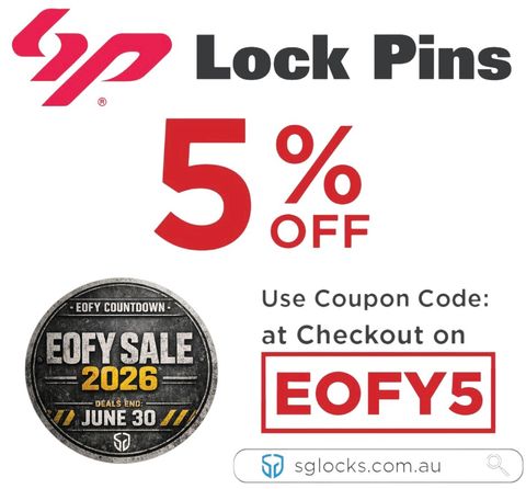 ' SP PINS' - 5% discount on all SP PINS Products (Valid till 30 JUNE 2026)