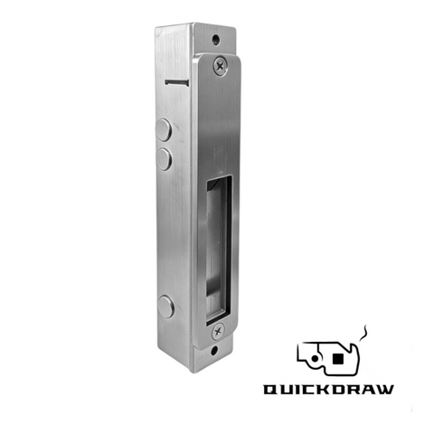 'QuickDraw&trade;' LATCHING STRIKE -  Latching STRIKE + S/Steel FACE PLATE