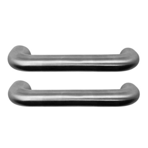 'E-Series' Spare PAIR of HANDLES (Std No.25) - Suits CADELL Electronic Locks *Satin Stainless Steel*