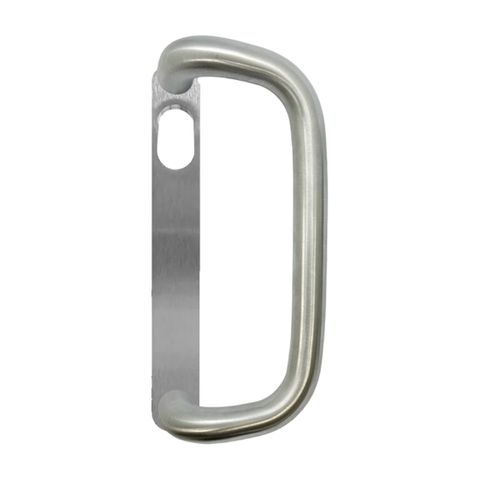 Narrow' (RND. END) EXTERNAL - Cylinder Hole & 'D' Handle