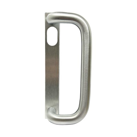 Narrow' (SQ. END) EXTERNAL - Cylinder Hole & 'D' Handle