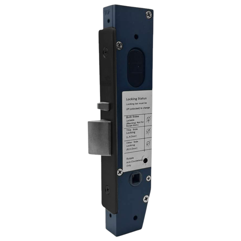 23mm Backset MORTICE LOCK *Matte Black*