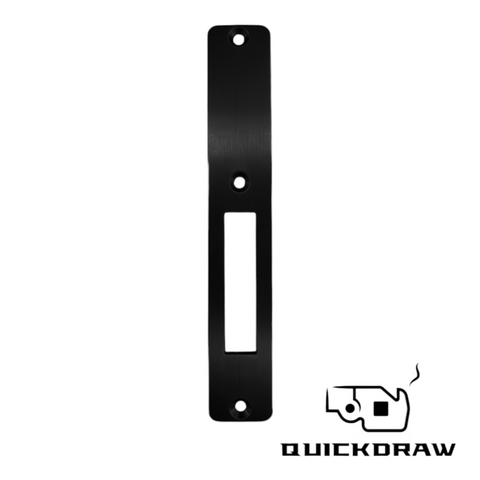 QuickDraw FACE PLATE (Std) *Matte BLACK* - Suits 590ML-QD-22B