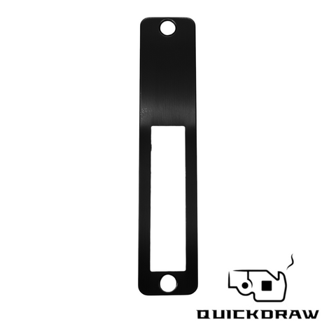 QuickDraw STIKE PLATE (Std) *Matte BLACK* - Suits 590ML-QD-28HKB