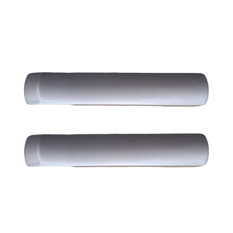 'E-Series' Spare PAIR OF HANDLES (Lever) * Silver * - to Suit Smart Door Lock Art. ELEV36